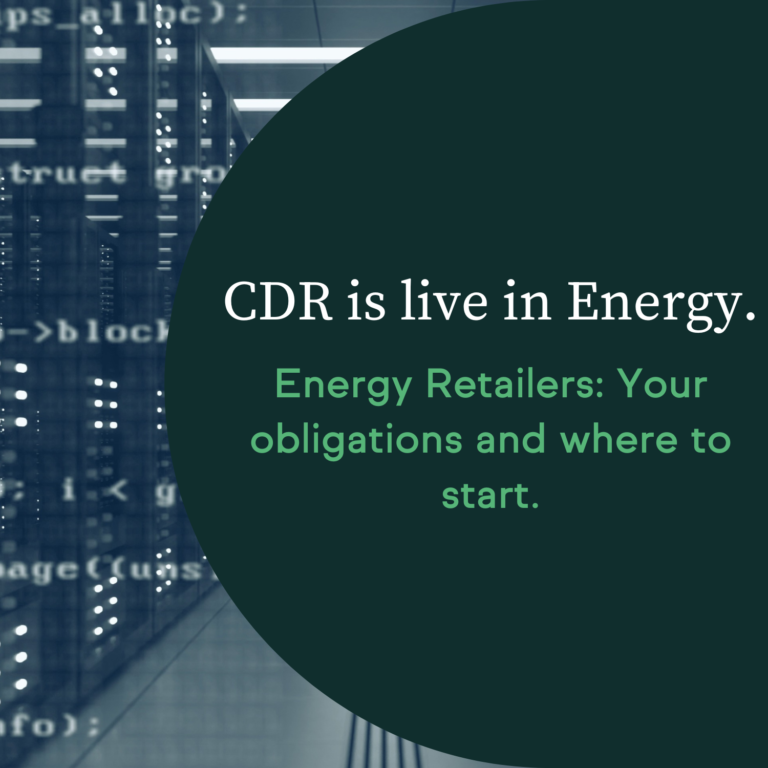 CDR and where to start for energy retailers